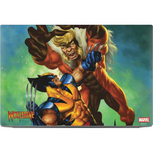 Marvel X-Men Wolverine Vs Sabretooth Dell XPS Skin